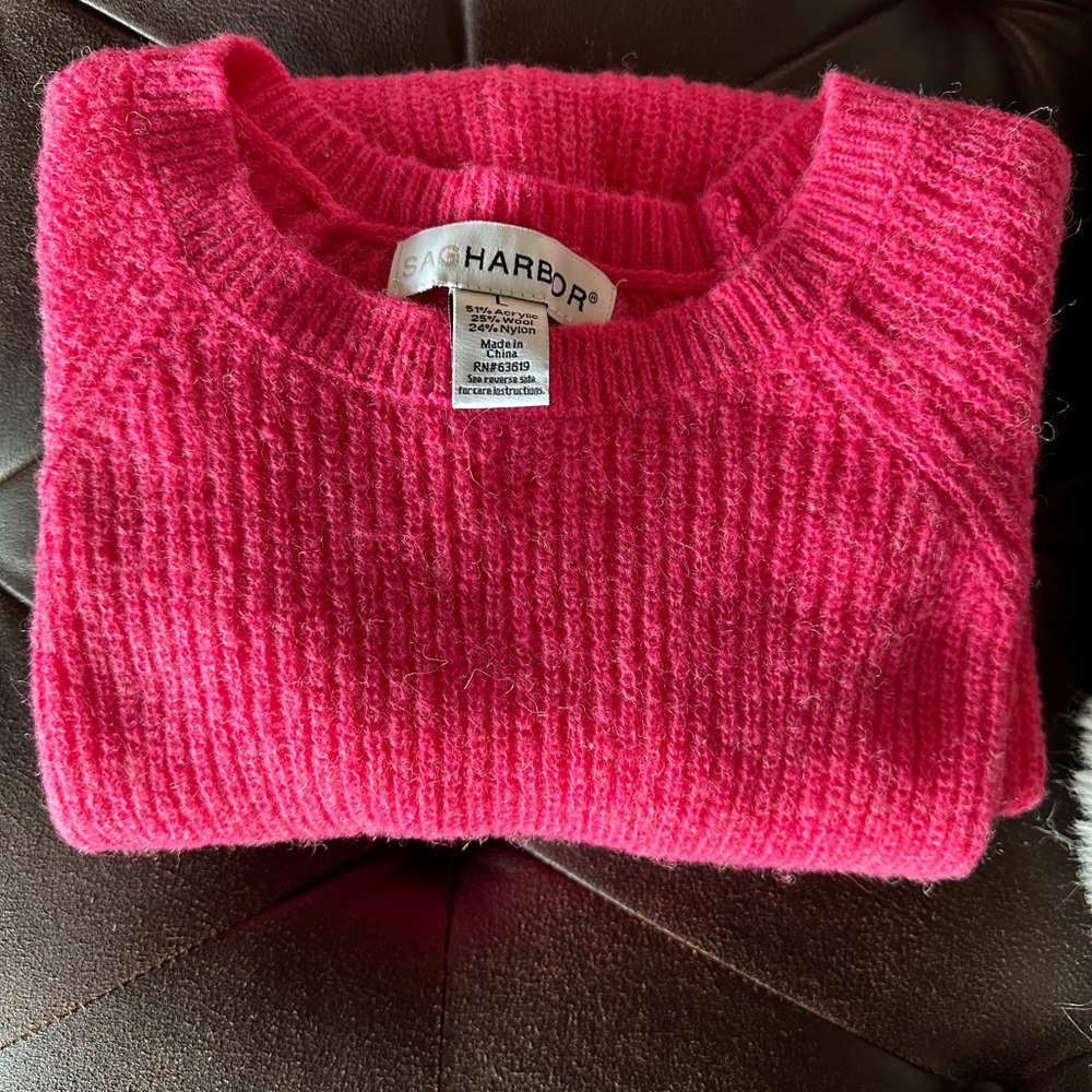 Sag Harbor Size Large Summer Sweater
